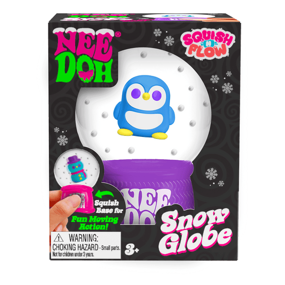 NeeDoh Squish N Flow Snow Globe N010N